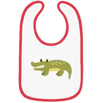 Discover Funny Cool Cute Crocodile Alligator Reptile Bibs