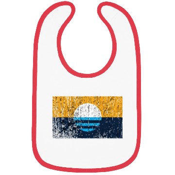 Discover People'S Flag Of Milwaukee Vintage Style Distresse Bibs