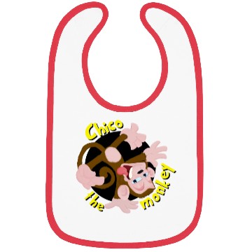 Discover Chico the Monkey doing a handstand Bibs