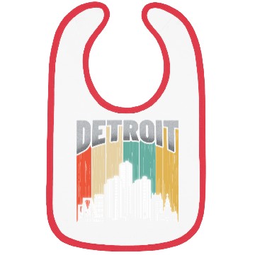 Discover Detroit Michigan Bibs