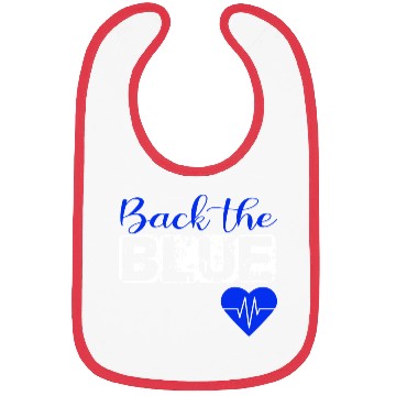 Discover Back the Blue Police Support Bibs