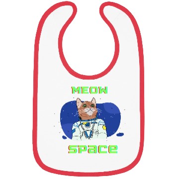 Discover Meow space Bibs
