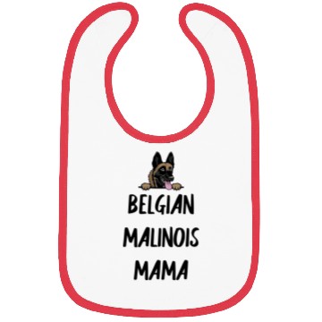 Discover Belgian Malinois Mama Gift Bibs