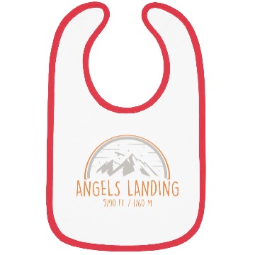 Discover Angels Landing Zion National Park Mountain Hikers Bibs