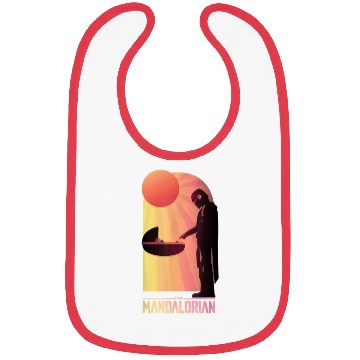 Discover Star Wars The Mandalorian The Child Sunset Meeting Bibs