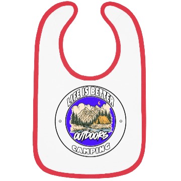 Discover Life is Better Camping Bibs
