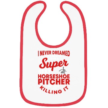 Discover Horseshoe Pitcher Bibs
