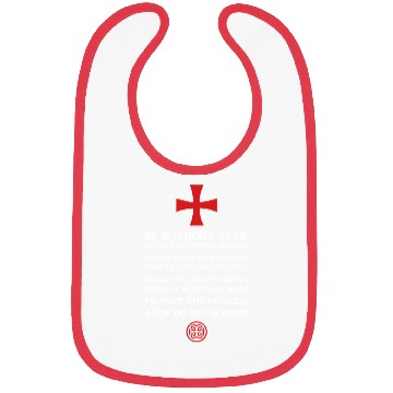 Discover Crusader Knight Knights Templar Code Holy Cross Bibs