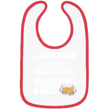 Discover Demolition Derby Demo Derby Dirt Track Gift Idea Bibs