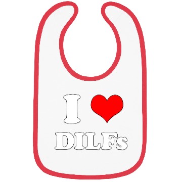 Discover I Love DILFs Gift Idea Bibs