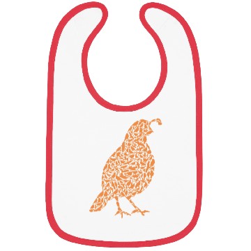 Discover Quail farmer gift ornamental bird Bibs