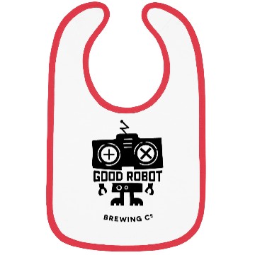 Discover good robot Character Bibs