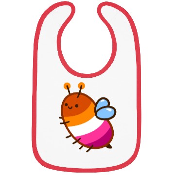 Discover les-bee-an lesbian bee Bibs