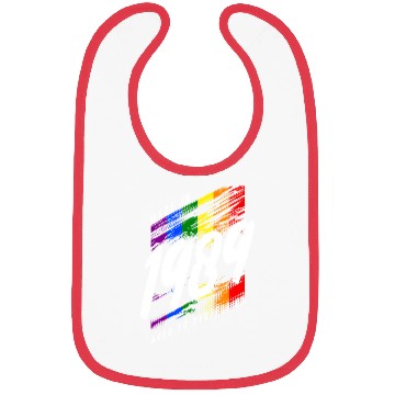 Discover 1989 Birthday LGBT Gay Pride Bibs