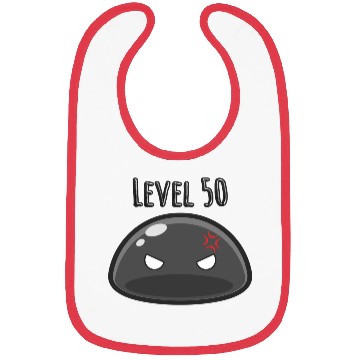 Discover Cute Black Dungeon Slime Monster Weird Anime Bibs