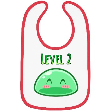 Discover Cute Green Dungeon Slime Monster Weird Anime Bibs