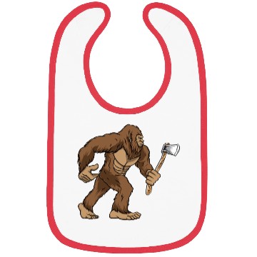 Discover Bigfoot Lumberjack Sasquatch Carpenter Bibs
