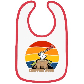 Discover Chopping Wood Vintage Bibs