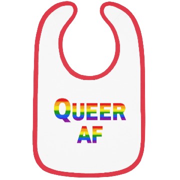 Discover Queer AF Rainbow Spectrum Bibs