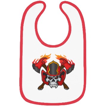 Discover Job Flame Skull Bibs