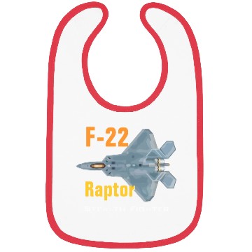 Discover F 22 Raptor stealth fighter Bibs