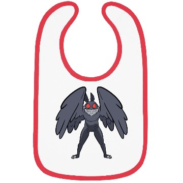 Discover Mothman Mythical Creatures Folklore Cryptid Bibs