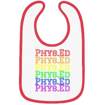 Discover Physical Education Teacher- Rainbow Phys.Ed Bibs