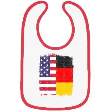 Discover German American US Flag Germany Bibs