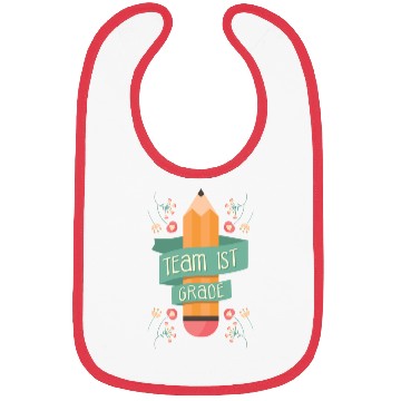 Discover Back To School Student Teacher Team 1St Grade Bibs