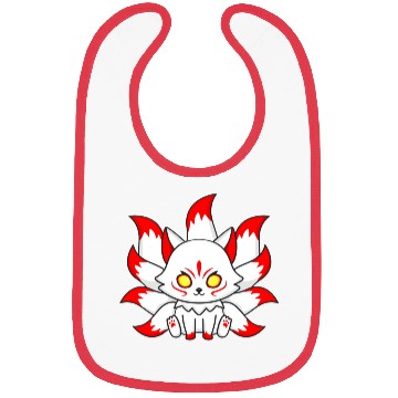 Discover 9 Tailed Fox Kawaii Bibs