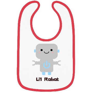 Discover Little Robot Bibs