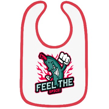 Discover 3D Chilli Bibs