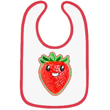 Discover Sweet Strawberry Bibs