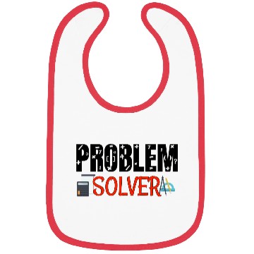 Discover Problem Solver Math Teacher Bibs