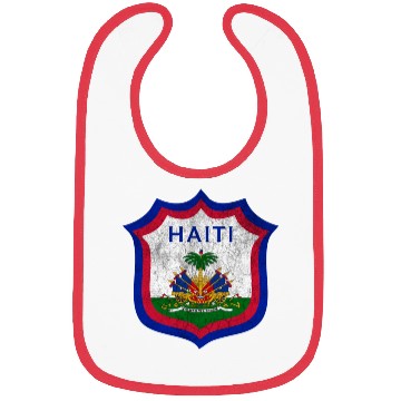 Discover Haiti Crest Design Bibs