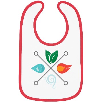 Discover Symbol Four Elements Earth Airt Fire Water Gift Bibs