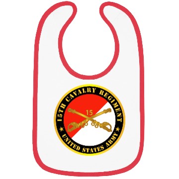 Discover Army 15th Cavalry Regiment US Army w Cav Branch Bibs