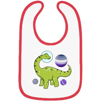 Discover Brachiosaurus Space Butch Lesbian Bibs
