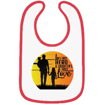 Discover BEST DAD/FATHER relationship with SON & DAUGHTER Bibs