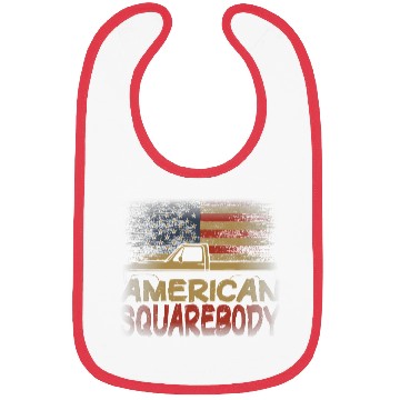 Discover American Flag Square Body American Squarebody Bibs