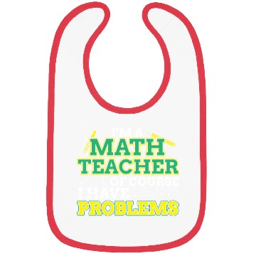 Discover Math Teacher Math Teacher Bibs