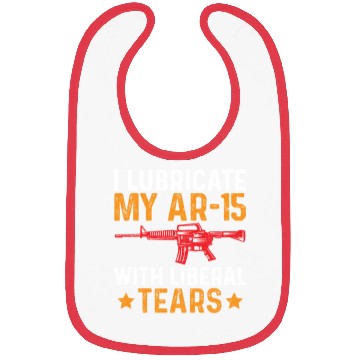Discover M249 Machine Gun Love 2nd Amendment Adult Pro Bibs