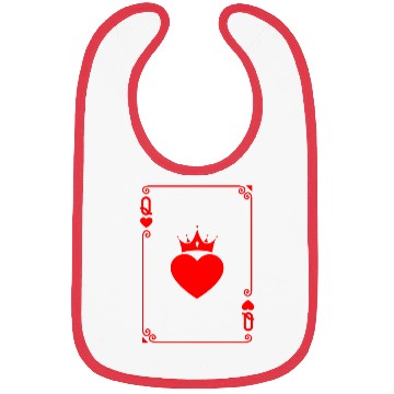 Discover Queen of Heart King Queen Couple Halloween Costume Bibs