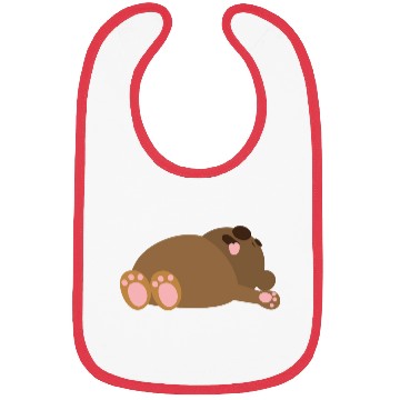 Discover Passed out teddy bear Bibs
