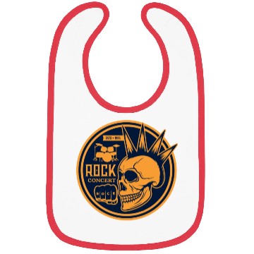 Discover Heavy rock and punk music Bibs