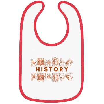Discover History (Lovers) Subject Bibs