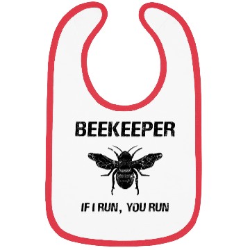 Discover Beekeeper If I Run You Run - Honeybee Beekeeper Bibs