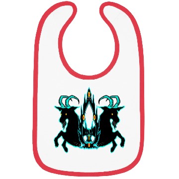 Discover black goat Bibs