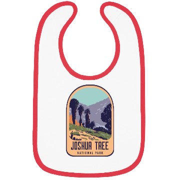 Discover Joshua tree national park retro design Bibs