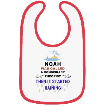 Discover Conspiracy Theory of Noah's Ark Bibs